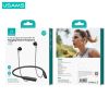 Tai Nghe Bluetooth Thể Thao USAMS YQ24 (Bluetooth v5.3, 20H, IPX5, Neckband Wireless Earphones)