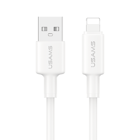 Cáp Sạc Nhanh USB to Lightning USAMS SJ762 U90 2.4A (12W, 1m, 480Mbps)