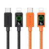 Cáp Sạc Nhanh C to Lightning USAMS SJ774 U92 30W (1.2m, With Light, 480Mbps)