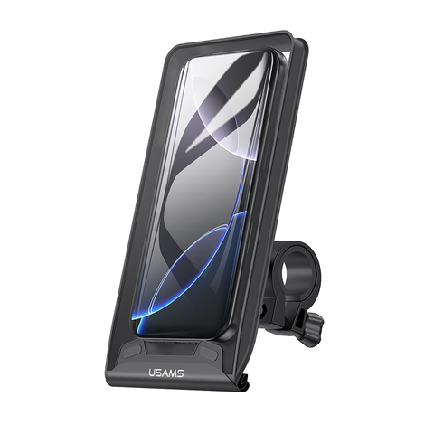 Giá Đỡ Điện Thoại Gắn Xe Đạp Kiêm Túi Chống Nước USAMS ZJ083 (For Phone 4.7 - 7.2