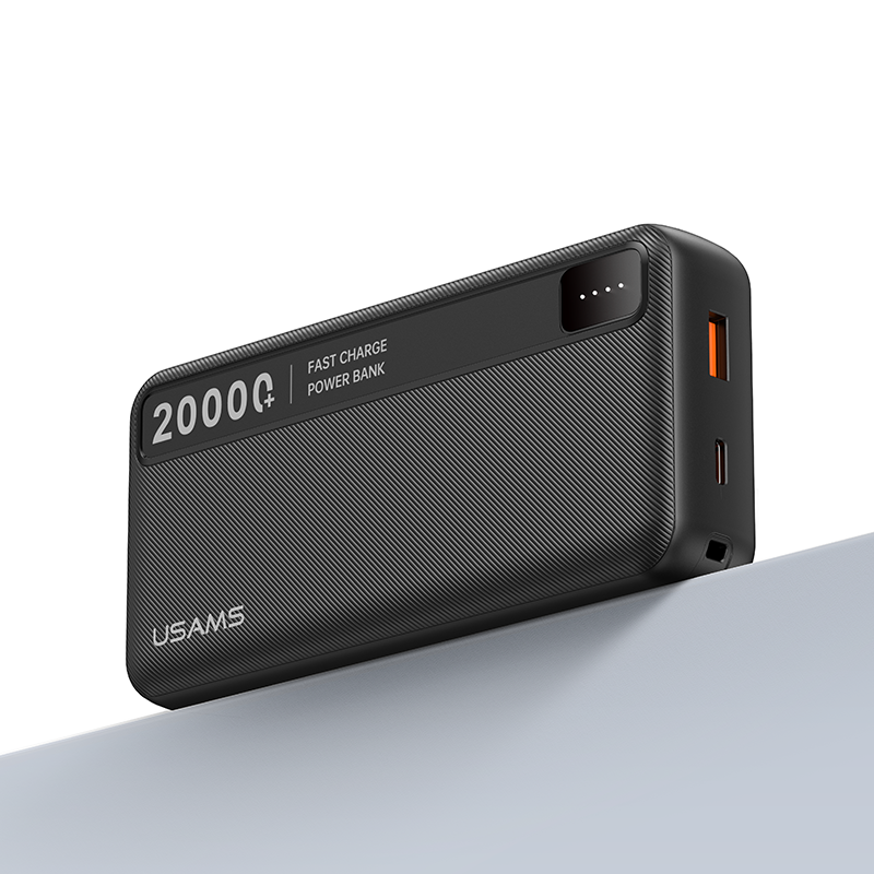 Pin Dự Phòng USAMS CD264 PB89 20000mAh 10W (1*Type-C + 1*USB-A port, LED Display)