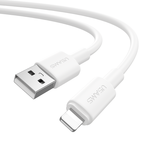 Cáp Sạc Nhanh USB to Lightning USAMS SJ762 U90 2.4A (12W, 1m, 480Mbps)