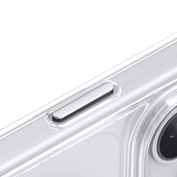 Ốp Lưng Trong Suốt Cho iPhone 18 Series USAMS Crystal Series BH974/BH975 (with Rotating Stand, Anti-Yellowing, Metal Buttons Premium Feel)