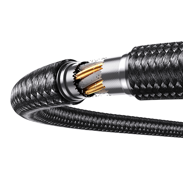 Cáp Sạc Nhanh C to C USAMS SJ815 U110 60W (480Mbps, 1.2m, RGB Lighting)