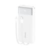 Pin Dự Phòng Kèm Cáp USB-C + Lightning USAMS CD281 10000mAh 22.5W (1*Type-C + 1*USB-A port, Digital LED Display)