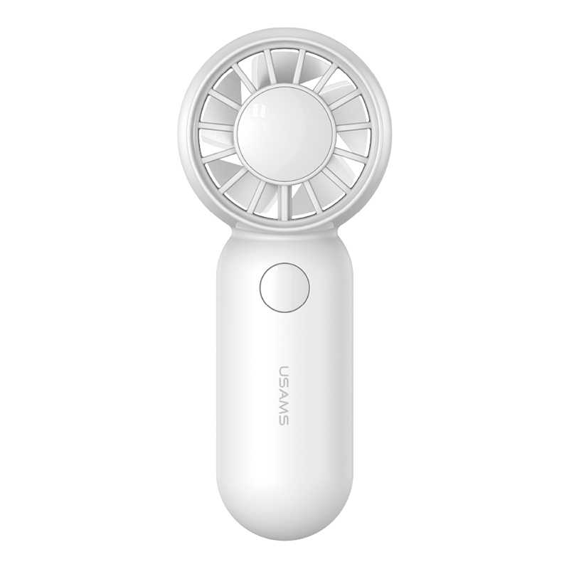 Quạt Mini Cầm Tay USAMS ZB354 3W (500mAh, 3 Speed Settings, 10400RPM, 2H)