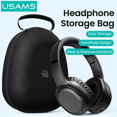 Túi Đựng Phụ Kiện Tai Nghe Chụp Tai USAMS ZB292 (Wear-resistant, Shock Absorption, Large Capacity)
