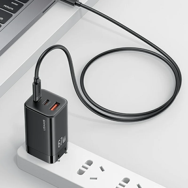 Cáp Sạc Nhanh C to C USAMS SJ780 U94 60W (1m, 480Mbps)