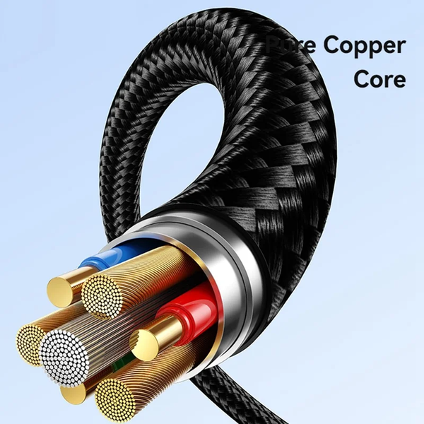 Cáp Sạc Nhanh USB to Type-C USAMS SJ767 U91 3A (1.2m, 480Mbps)