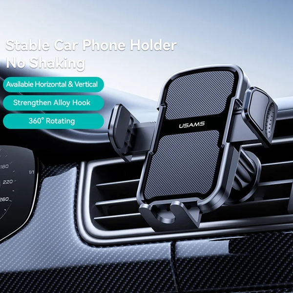 Giá Đỡ Điện Thoại Cho Ô Tô USAMS ZJ085 (Air Vent Version)
