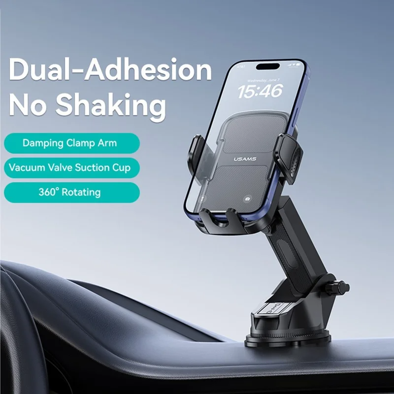 Giá Đỡ Điện Thoại Cho Ô Tô USAMS ZJ086 (Car Center Console Version)