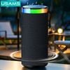 Loa Di Động Không Dây USAMS YX018 10W (Bluetooth v5.4, 4H, 1500mAh, RGB Ambient Lighting 360°, Omni-directional Sound, With BT, TF Card & USB playback, TWS)