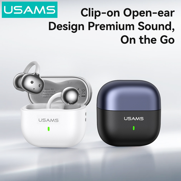 Tai Nghe Kẹp Tai Không Dây OWS USAMS Echo R04 (Bluetooth v6.0, 5H)