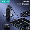 Củ Sạc Nhanh USAMS CC331/CC330 40W (2*Type-C + 2*USB-A port)