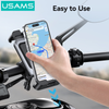 Giá Đỡ Điện Thoại Cho Xe Đạp USAMS ZJ082 (for phone 4.7-7.2 inch, 2-in-1 Reinforced Clamp, 360° Rotation Flexible Adjustment)
