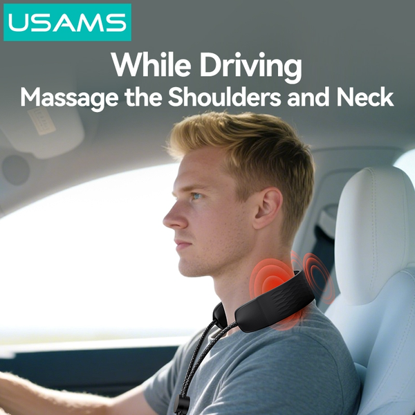 Cáp Sạc Nhanh C to C Kiêm Máy Mát Xa Cổ 2-in-1 USAMS SJ759 100W (3-Speed Massage, 480Mbps, 1.4m)