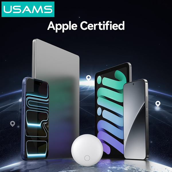 Tag Định Vị Thông Minh USAMS ZB357 (Bluetooth v5.3, Work with Apple Find My, 12-15m​)