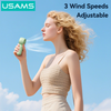 Quạt Mini Cầm Tay USAMS ZB354 3W (500mAh, 3 Speed Settings, 10400RPM, 2H)