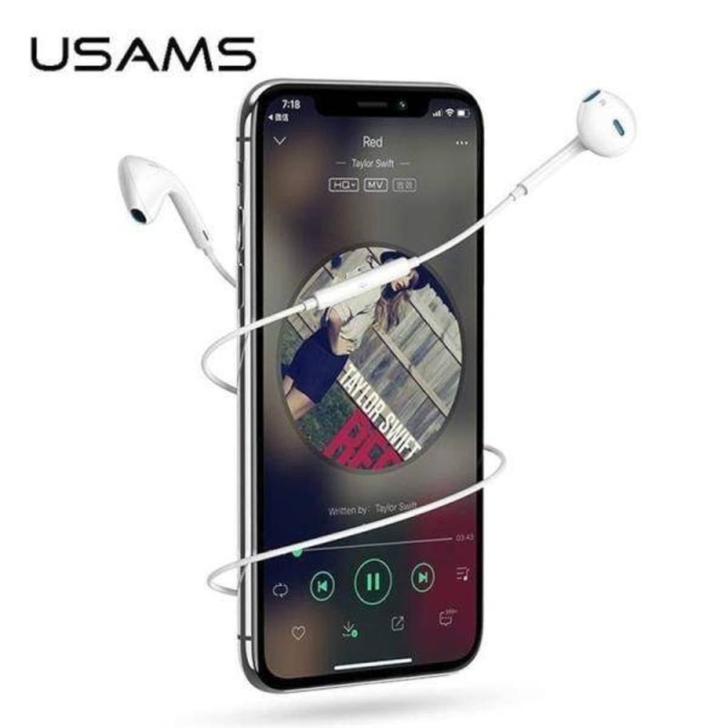 Tai Nghe Có Dây Cổng Lightning USAMS EP-24 (1.2m)