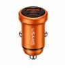 Tẩu Sạc Cho Ô Tô USAMS CC322 30W (1*Type-C + 1*USB-A port, For 12V-24V Car Model)