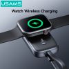 Đế Sạc Không Dây Dự Phòng Cho Watch USAMS CD245 1200mAh 2.5W (with Built-in Type-C cable)
