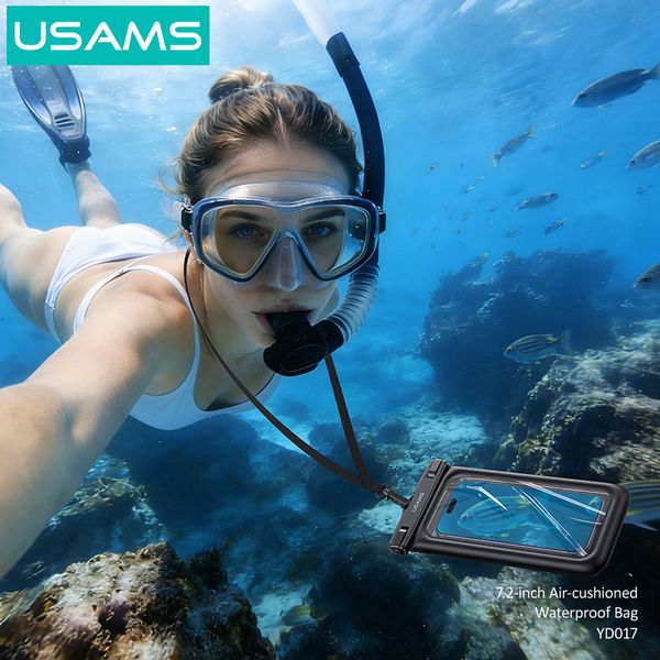 Túi Chống Nước USAMS YD016 (7.2 inch, IPX8, Detachable Lanyard)