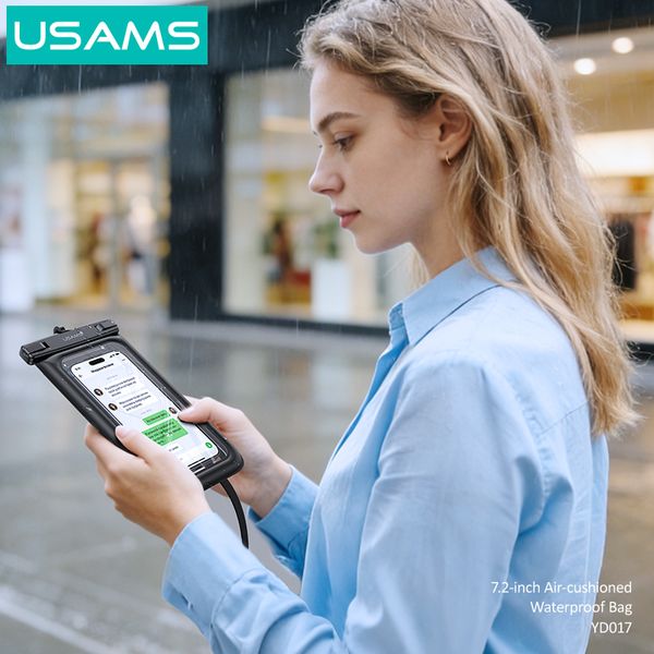 Túi Chống Nước USAMS YD016 (7.2 inch, IPX8, Detachable Lanyard)