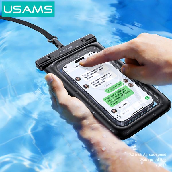 Túi Chống Nước USAMS YD016 (7.2 inch, IPX8, Detachable Lanyard)