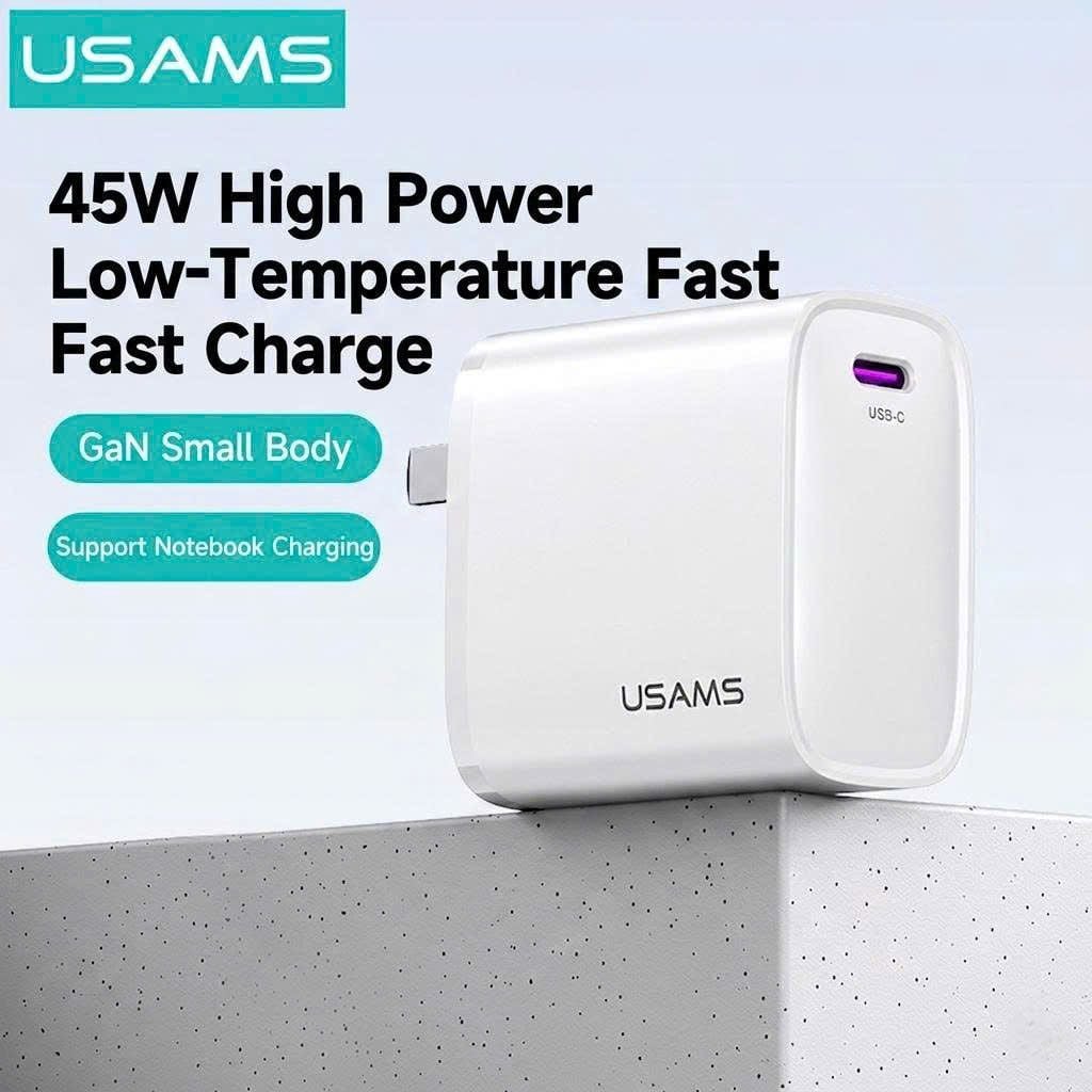 Củ Sạc Nhanh USAMS CC333 T71 45W (1*Type-C port)