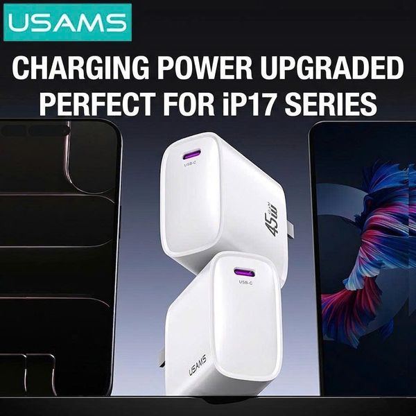 Củ Sạc Nhanh USAMS CC333 T71 45W (1*Type-C port)