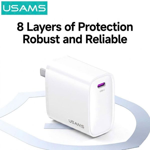 Củ Sạc Nhanh USAMS CC333 T71 45W (1*Type-C port)