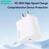 Bộ Sạc Nhanh Kèm Cáp C to C 60W USAMS ZX01 20W (1*Type-C port)