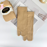 Tất Nữ Ngắn Xỏ Ngón ủ Kem SI SI Set 10 Đôi Màu Da Cổ Cao Chất Siêu Dày Dặn Mềm Mịn Co Giãn Tốt Có Lớp Lông
