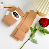 Tất Nữ Ngắn Xỏ Ngón ủ Kem SI SI Set 10 Đôi Màu Da Cổ Cao Chất Siêu Dày Dặn Mềm Mịn Co Giãn Tốt Có Lớp Lông