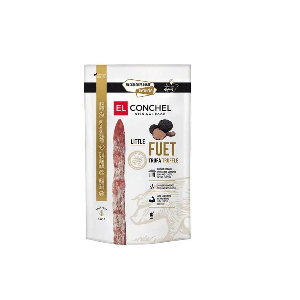 Xúc Xích Khô Litte Fuet Truffle El Conchel 55g Tây Ban Nha