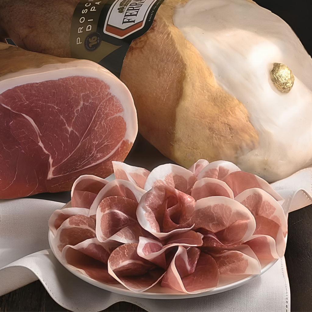 Đùi heo muối Parma không xương ủ 24 tháng Ferrarini