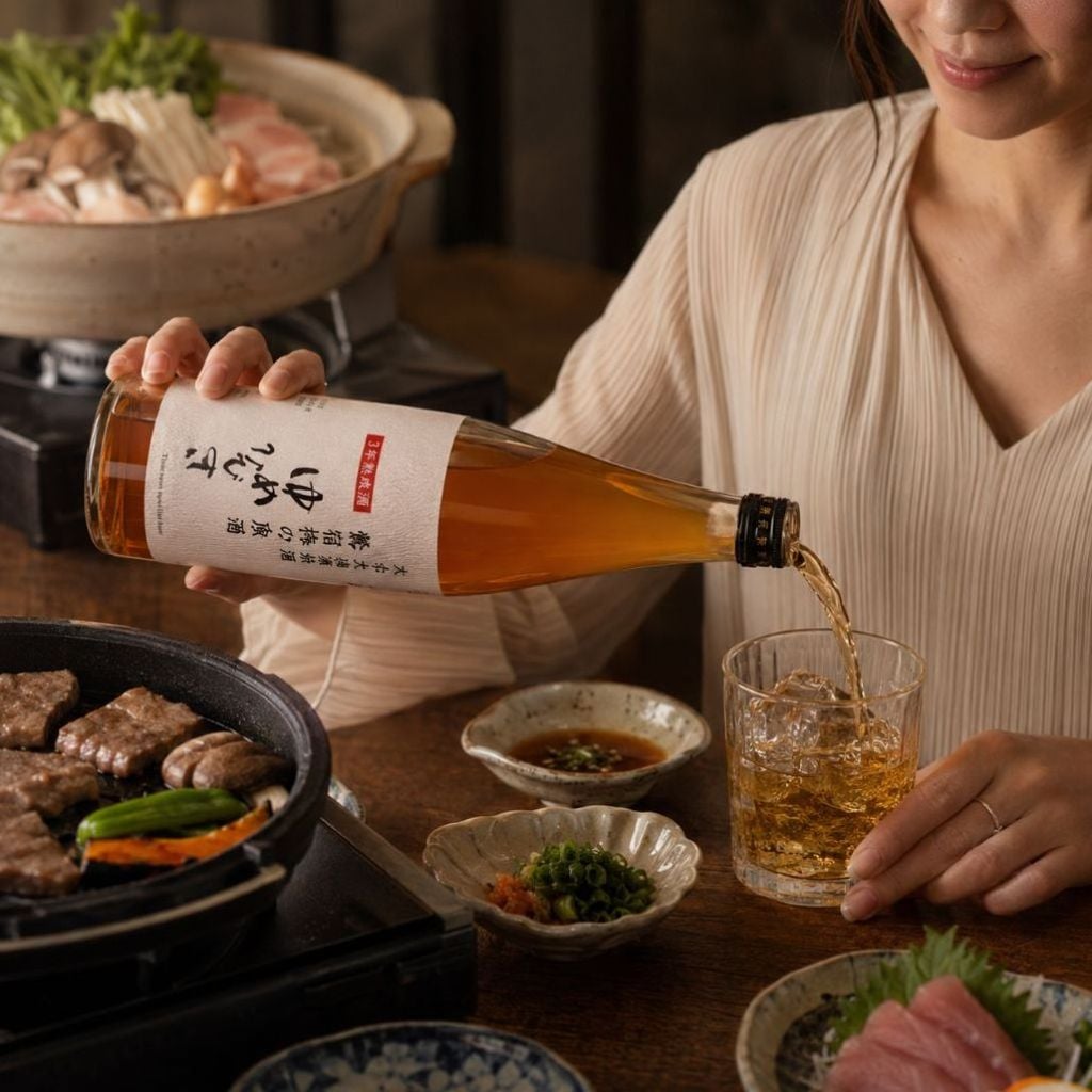 Rượu Mơ Oyama Aged Umeshu Yumehibiki 720ml 20%