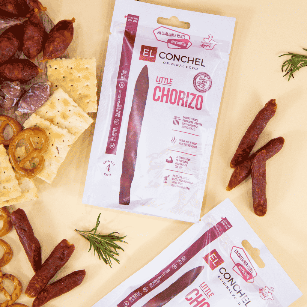 Xúc Xích Khô Little Chorizo El Conchel 55g Tây Ban Nha