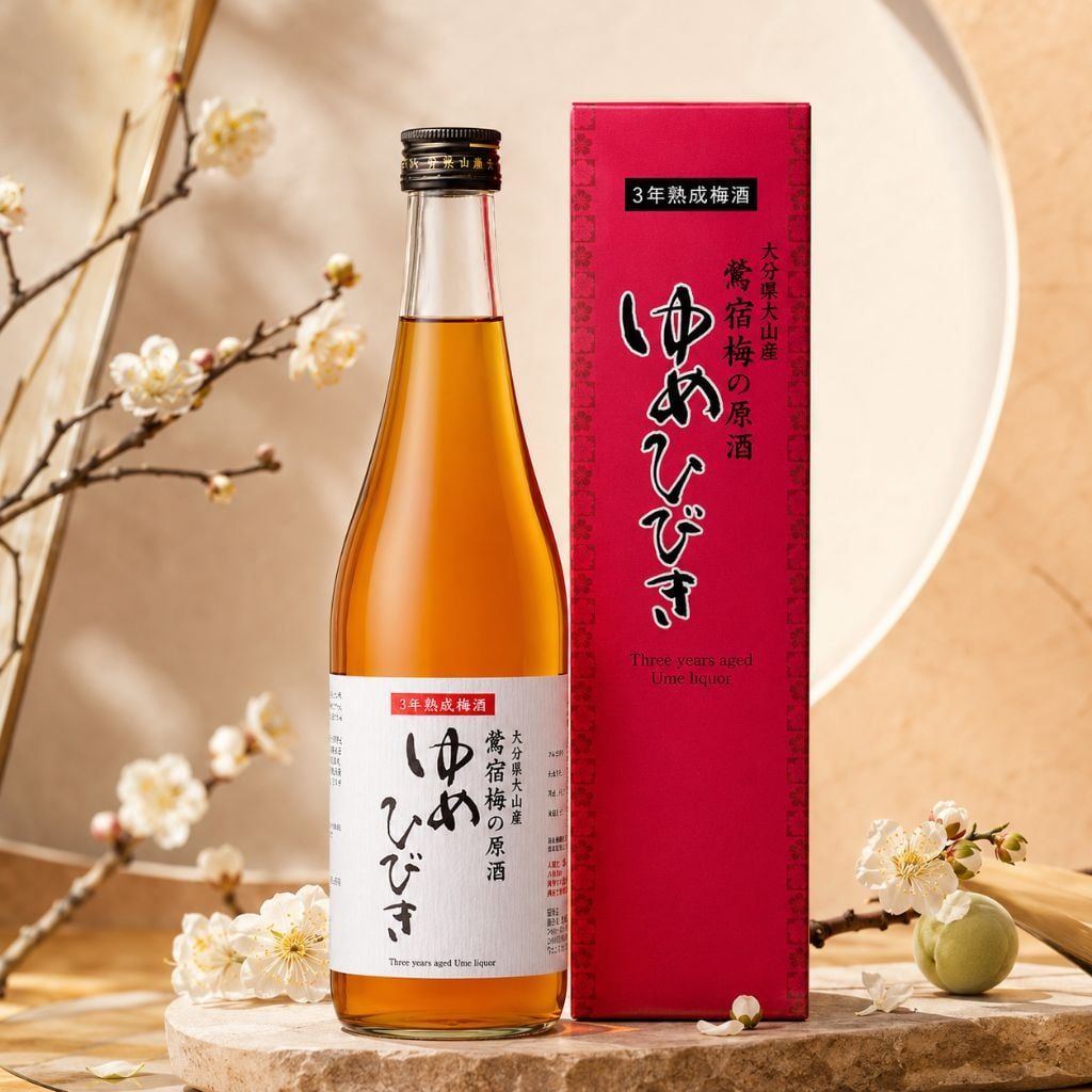 Rượu Mơ Oyama Aged Umeshu Yumehibiki 720ml 20%