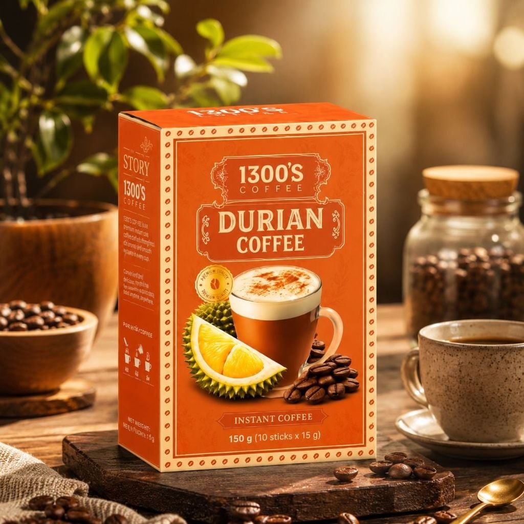 Cà phê Sầu Riêng 150g (10 x 15g)
