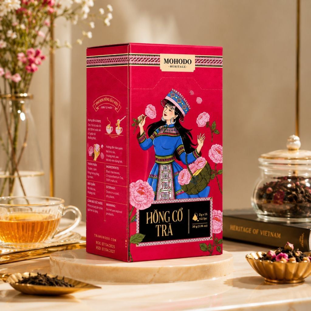 Hồng Cổ Trà 30g – Hương hoa thanh tao, vị trà dịu ngọt