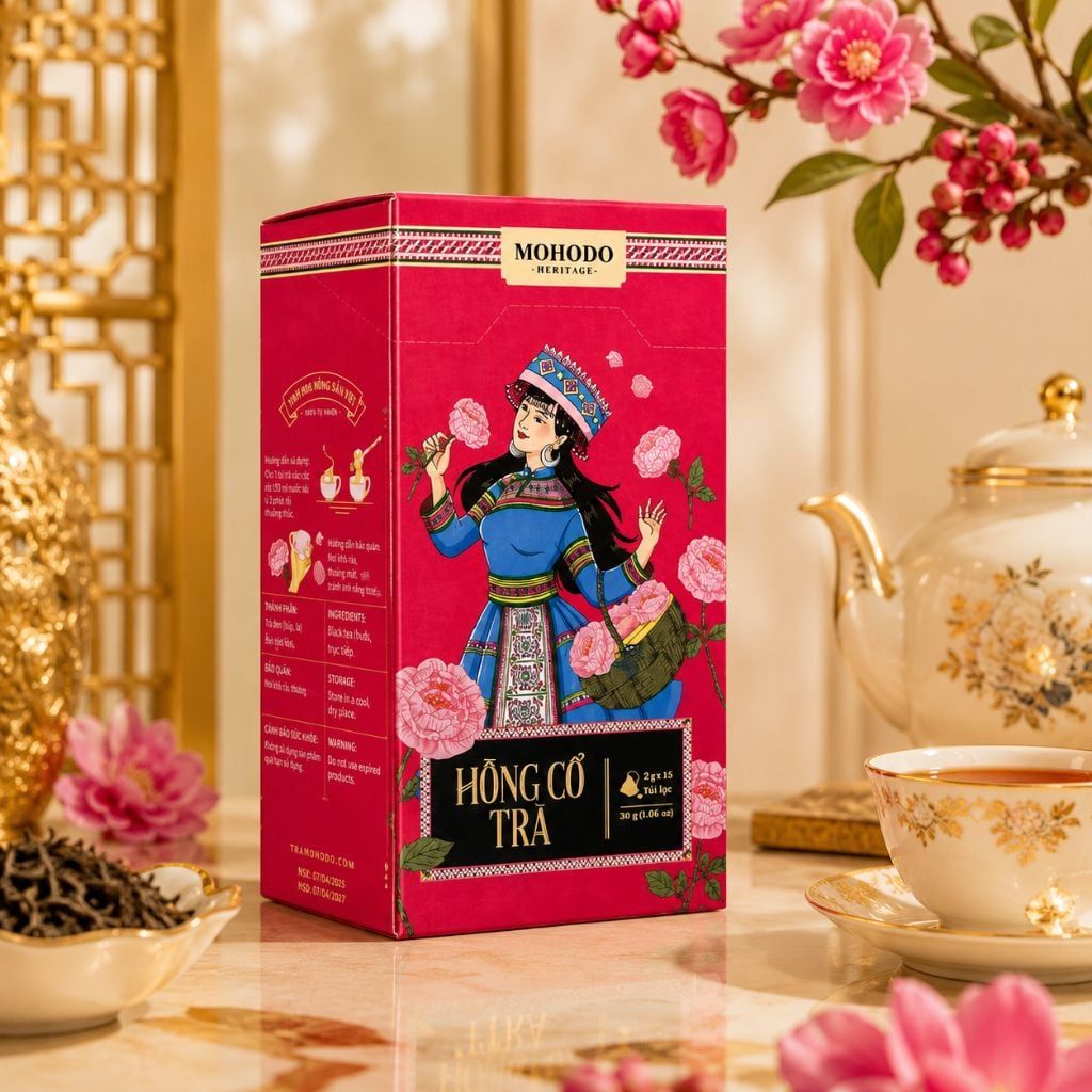 Hồng Cổ Trà 30g – Hương hoa thanh tao, vị trà dịu ngọt