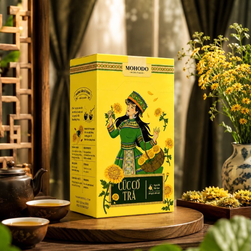 Trà Cúc Cổ Trà 30g – Hương cúc dịu nhẹ, vị trà thanh ngọt