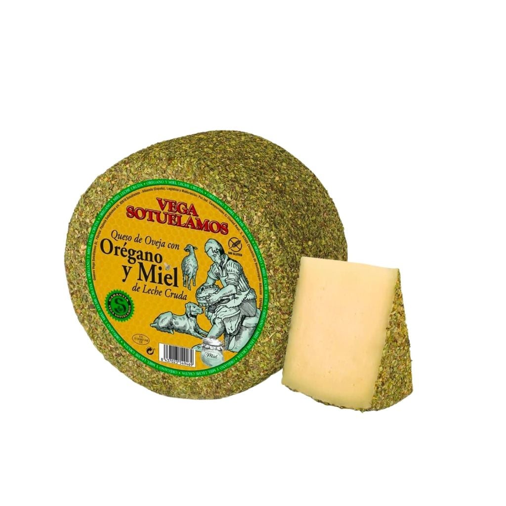 Phô Mai Vega Sữa Cừu Mật Ong Và Lá Oregano Nguyên Khối