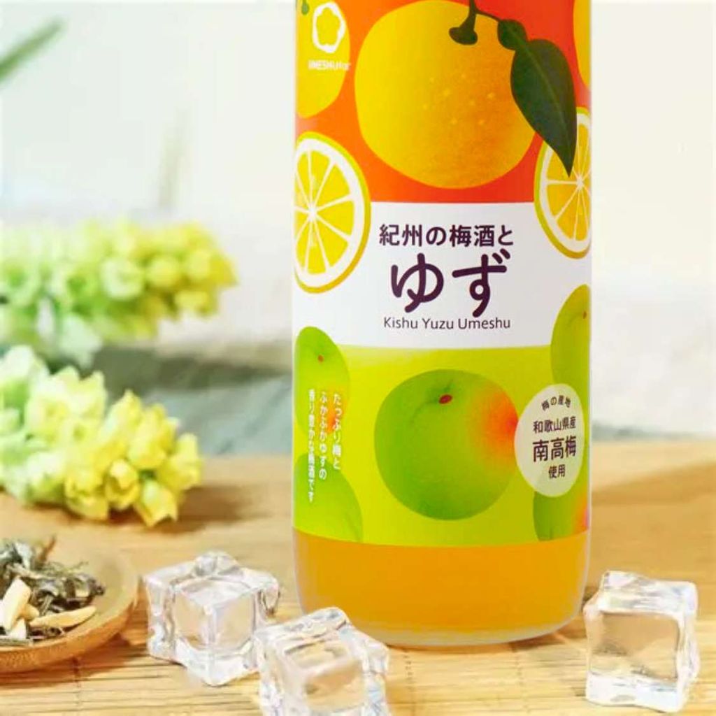 Rượu mơ Nhật Bản Nakano Yuzu vị chanh Nhật 720ml 12%