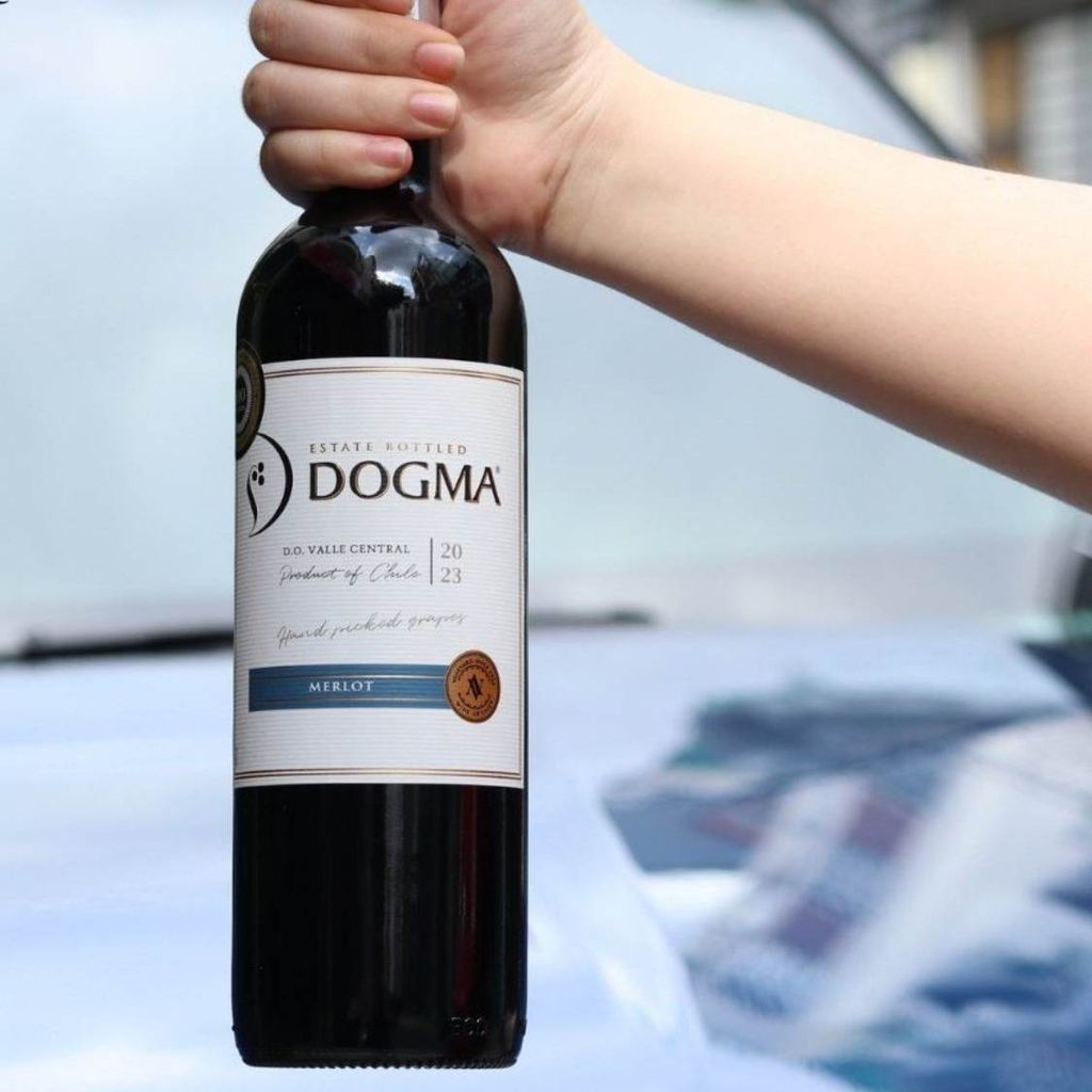 Rượu Vang Đỏ Dogma Merlot 750ml Viña Aromo 13.5%