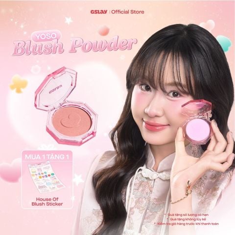  Phấn má hồng thuần chay GSLAY YOSO Blush Powder 