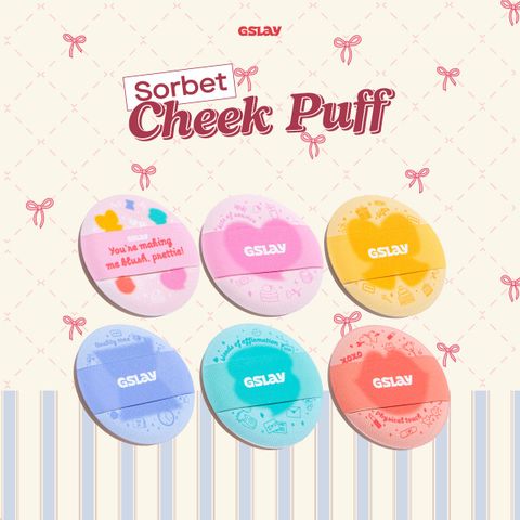  [QUÀ TẶNG_KHÔNG BÁN] Mút Trang Điểm Mini Đánh Má Hồng Tiện Lợi - GSLAY Cheeky Puff (Ngẫu nhiên) 
