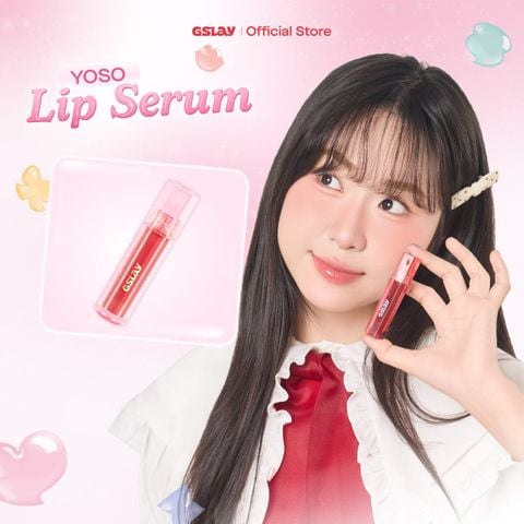  Son dưỡng bóng có màu thuần chay GSLAY YOSO Lip Serum 