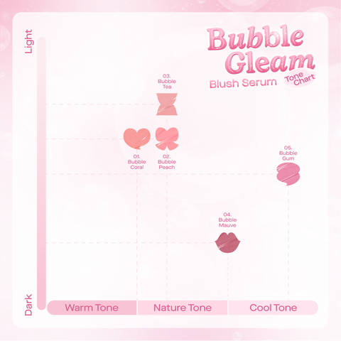  Má hồng Serum căng bóng đa chiều GSLAY Bubble Gleam Blush Serum 